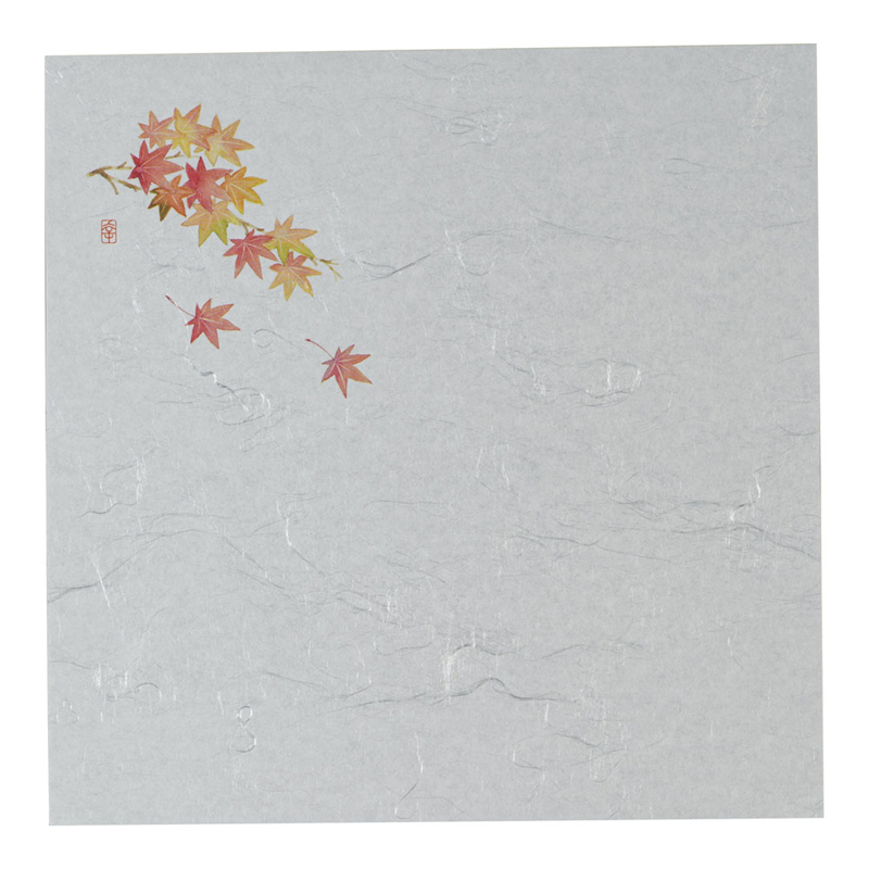 遠赤抗菌和紙 花ごよみ懐敷(200枚入) もみじ W5-7 1袋(ご注文単位1袋)【直送品】