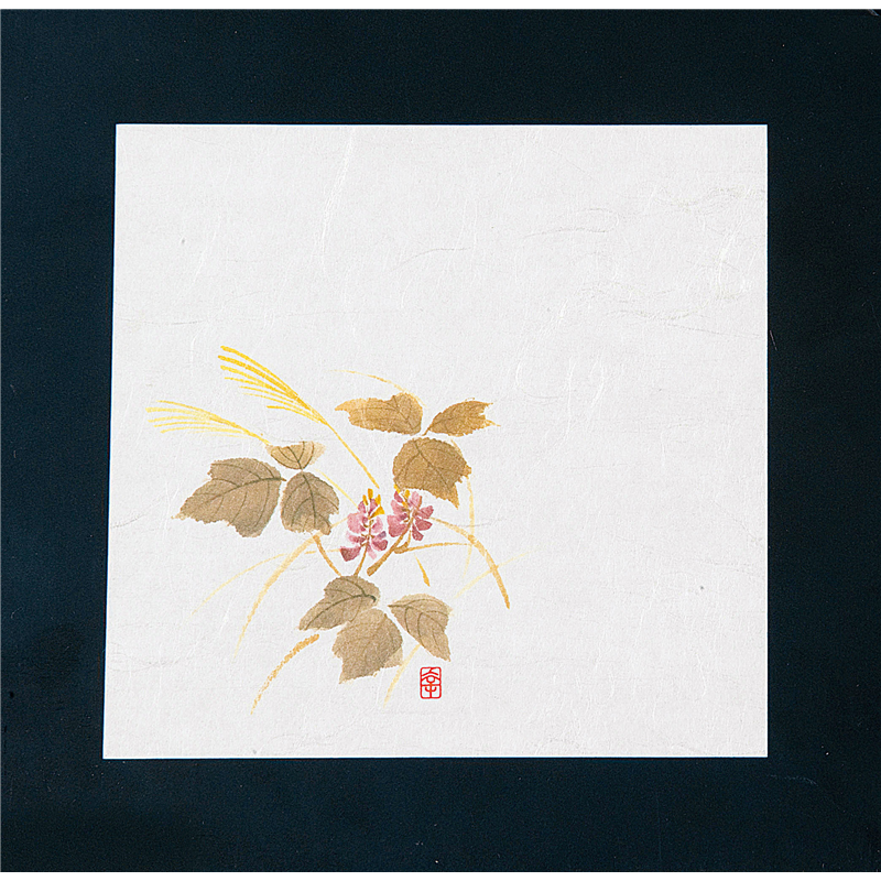 ニュー四季懐紙　4寸（100枚入） NS-23　山くず 1袋（ご注文単位1袋）【直送品】