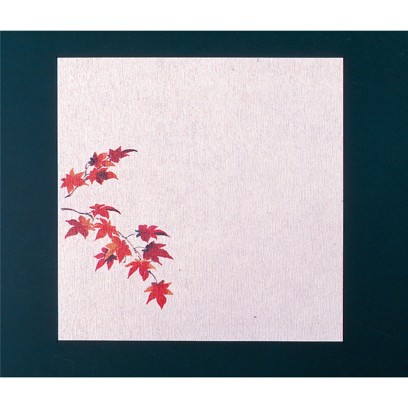 グルメ敷紙5寸（100枚入）紅葉  1袋（ご注文単位1袋）【直送品】