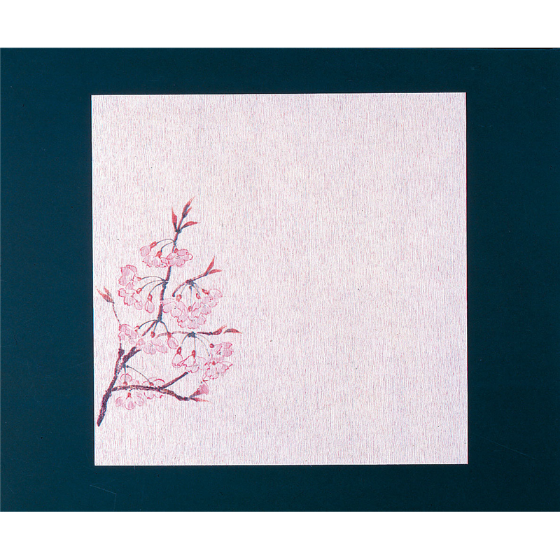 グルメ敷紙5寸（100枚入）桜  1袋（ご注文単位1袋）【直送品】
