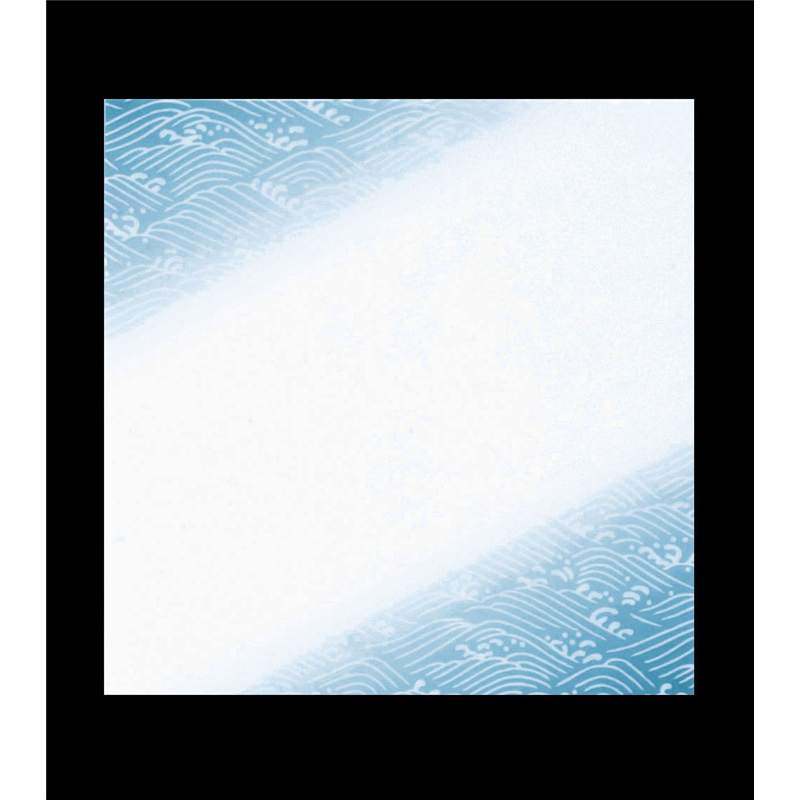 耐油懐敷　華かすみ（100枚入）青海波 3寸　TA-K07 1袋（ご注文単位1袋）【直送品】