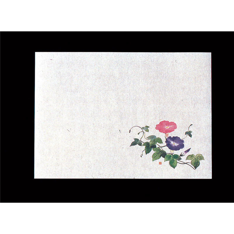 遠赤保鮮紙　小　（100枚入）　朝顔  1袋（ご注文単位1袋）【直送品】