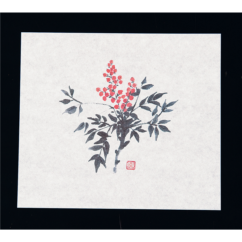 鮮度保持紙（100枚入） 南天　M30-092 1袋（ご注文単位1袋）【直送品】