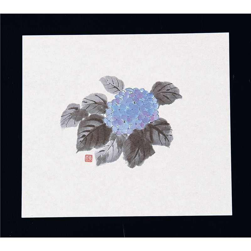 鮮度保持紙（100枚入） あじさい　M30-093 1袋（ご注文単位1袋）【直送品】