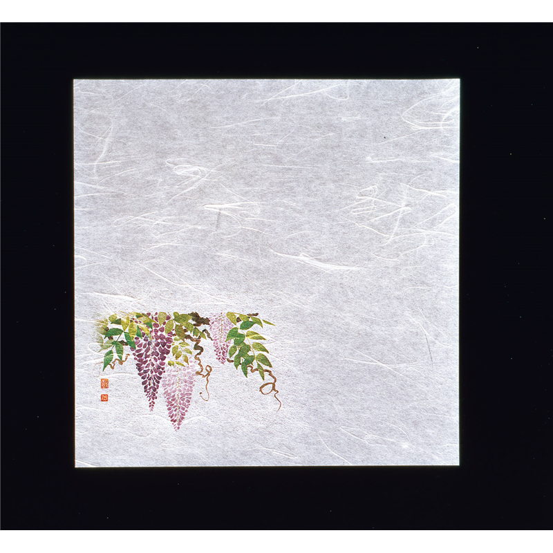 新・濡れ奉書紙（100枚入）　　藤  1袋（ご注文単位1袋）【直送品】