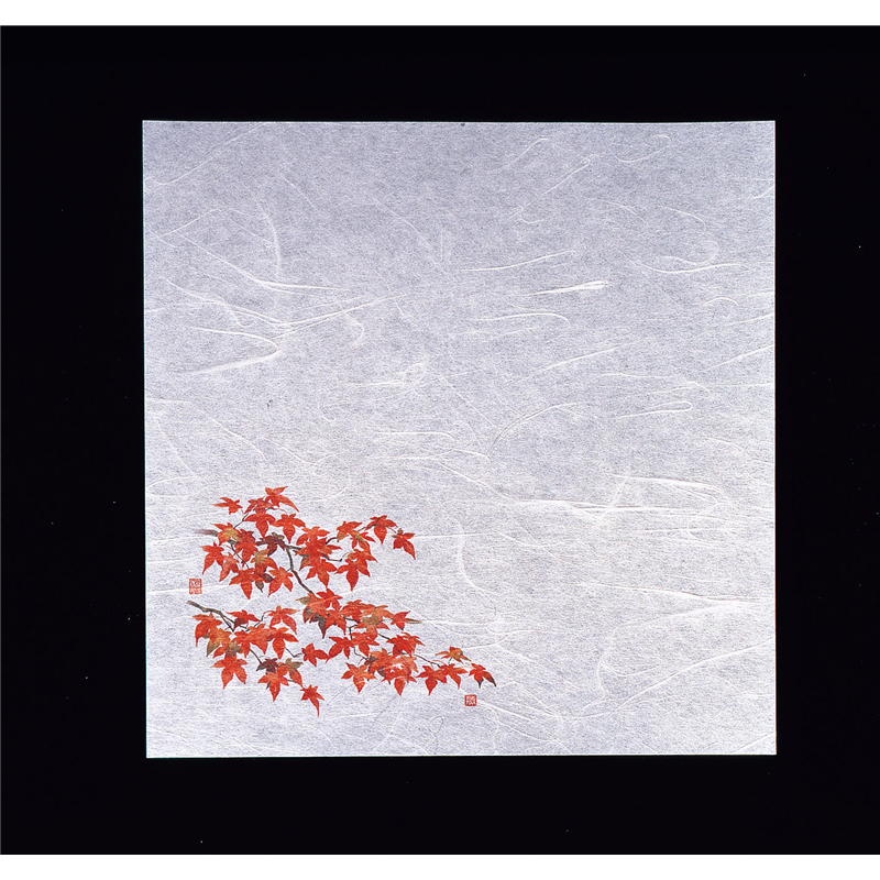 新・濡れ奉書紙（100枚入）　　紅葉  1袋（ご注文単位1袋）【直送品】