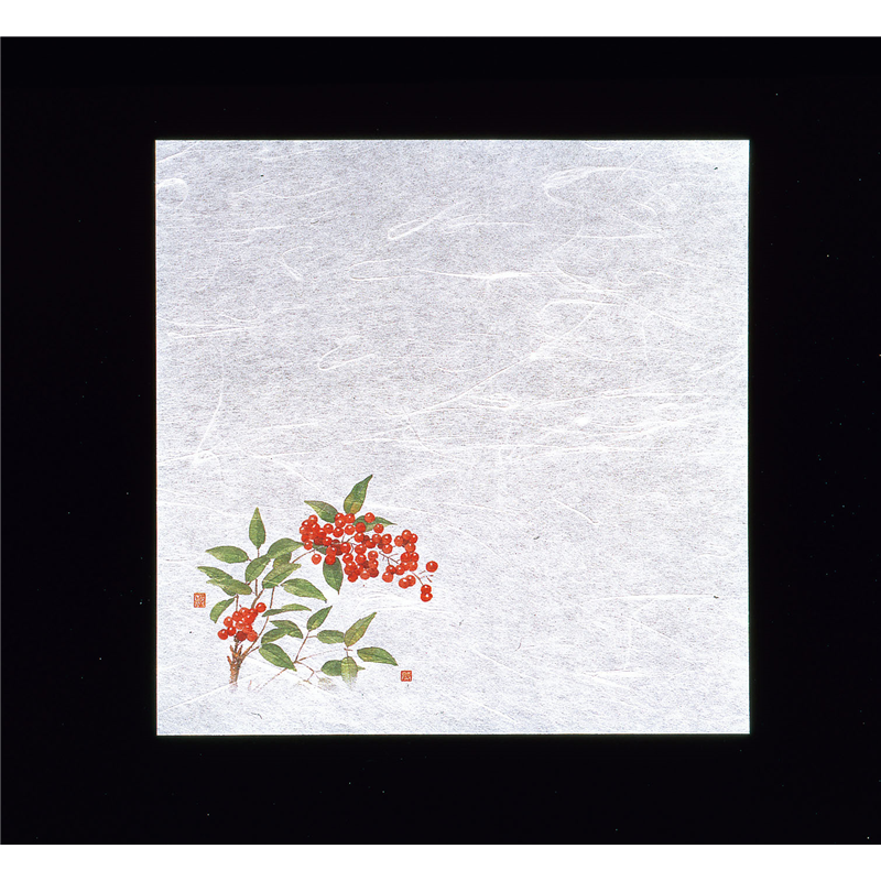 新・濡れ奉書紙（100枚入）　　南天  1袋（ご注文単位1袋）【直送品】