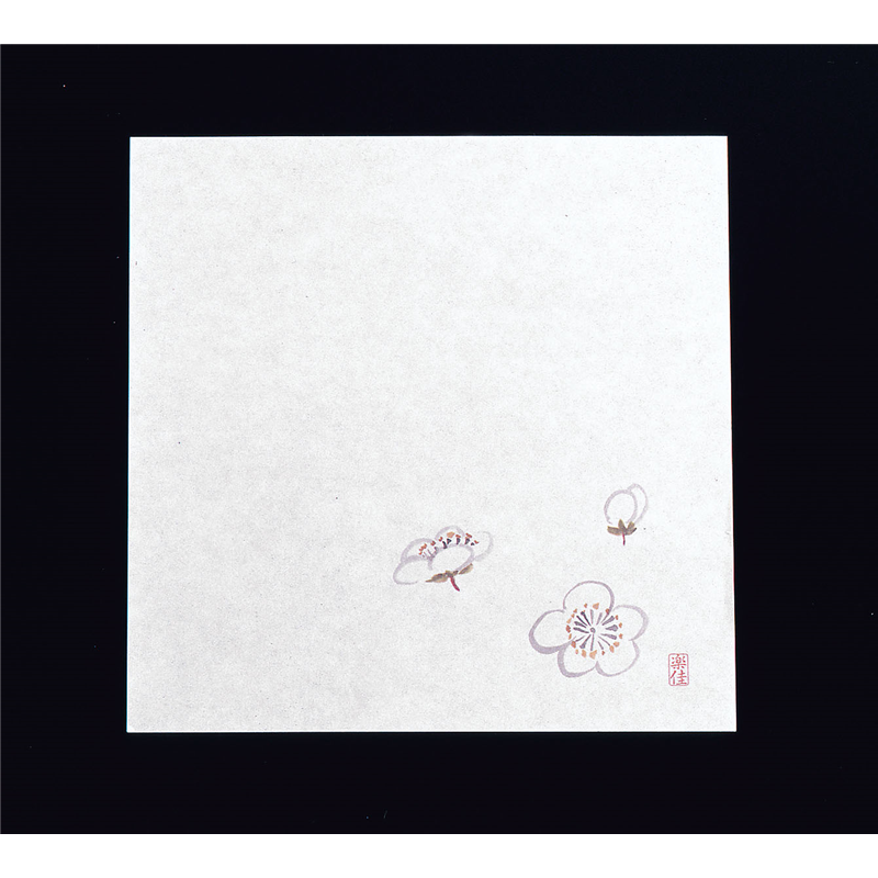 耐油懐敷18角（100枚入） 梅　M30-220 1袋（ご注文単位1袋）【直送品】