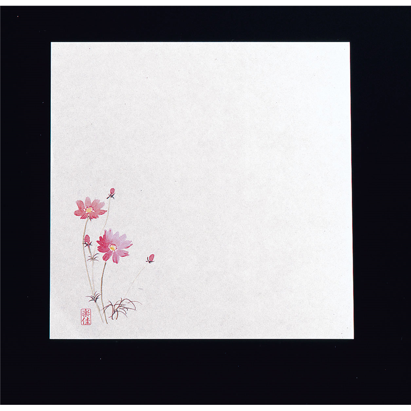 耐油懐敷18角（100枚入） 秋桜　M30-225 1袋（ご注文単位1袋）【直送品】