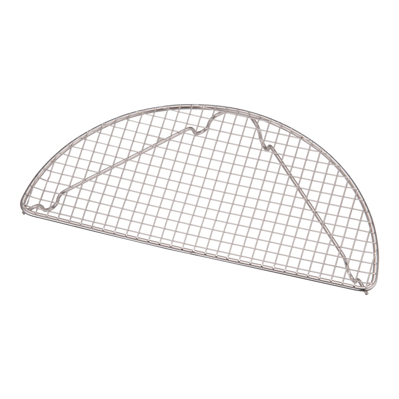 18-8半月型とんかつ網 大 1袋（ご注文単位1袋）【直送品】