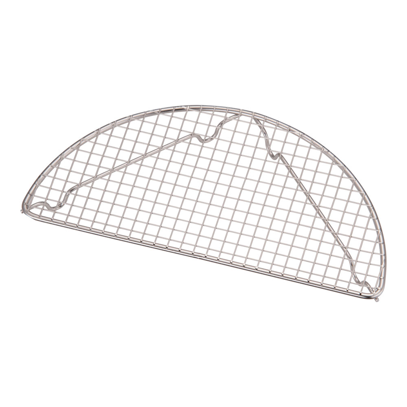 18-8半月型とんかつ網 小 1袋（ご注文単位1袋）【直送品】