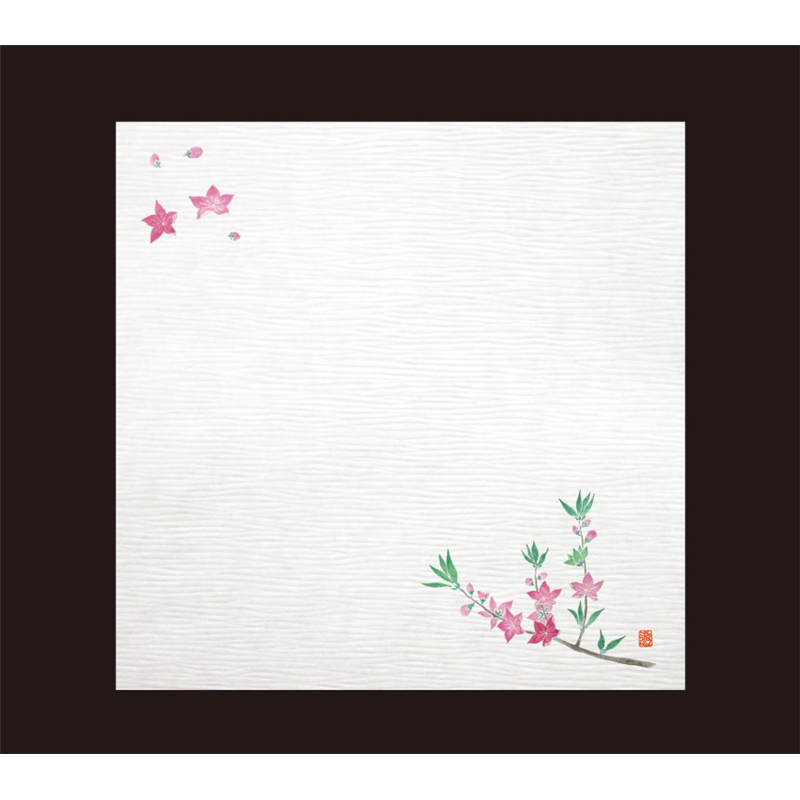 耐油しぼり懐敷　4寸（100枚入） 桃　　TA-E05 1袋（ご注文単位1袋）【直送品】