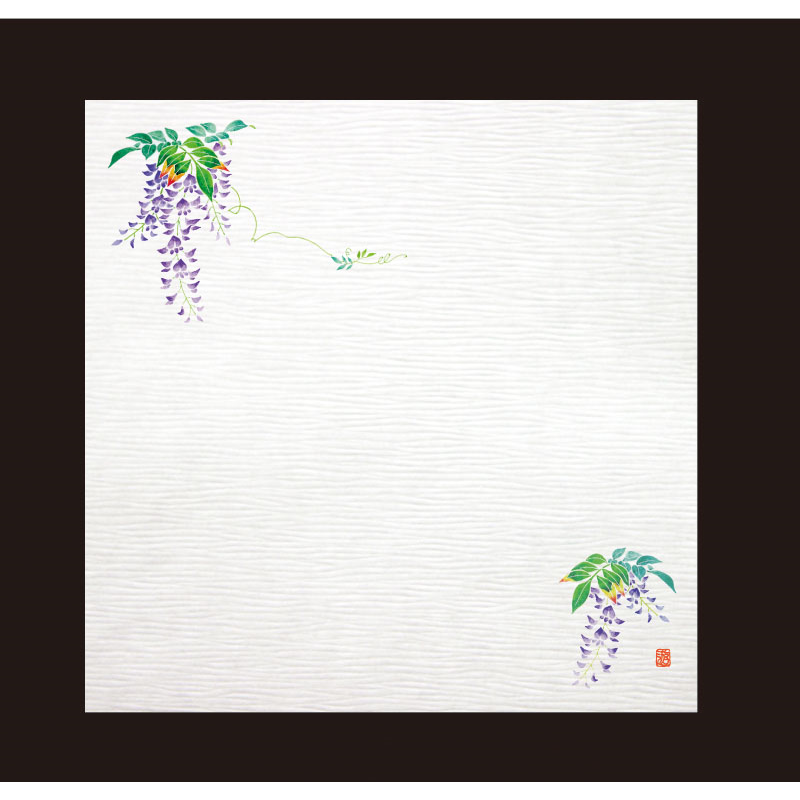 耐油しぼり懐敷　4寸（100枚入） 藤　　TA-E07 1袋（ご注文単位1袋）【直送品】