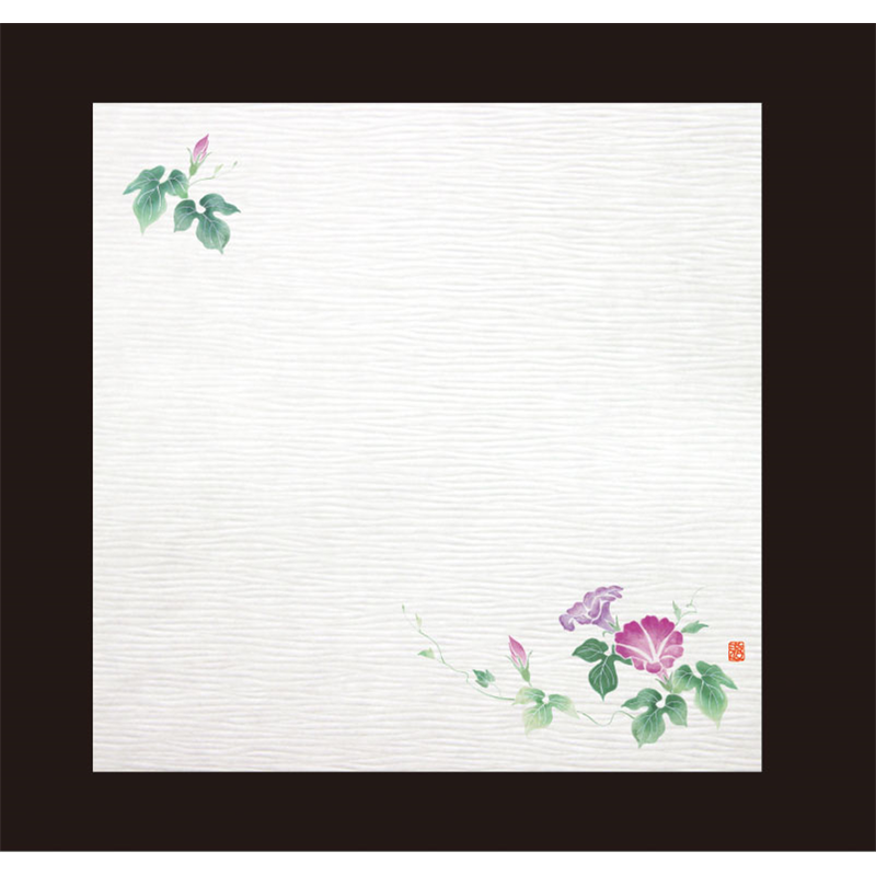 耐油しぼり懐敷　4寸（100枚入） 朝顔　TA-E10 1袋（ご注文単位1袋）【直送品】