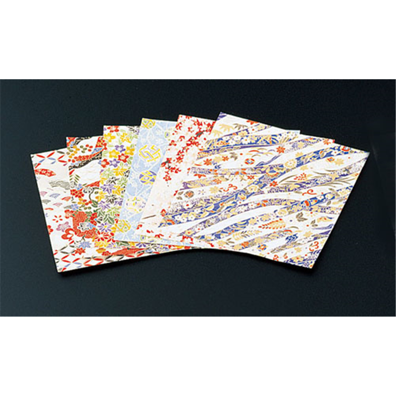 千代紙セット（200枚×6柄入） M33-131 1箱（ご注文単位1箱）【直送品】