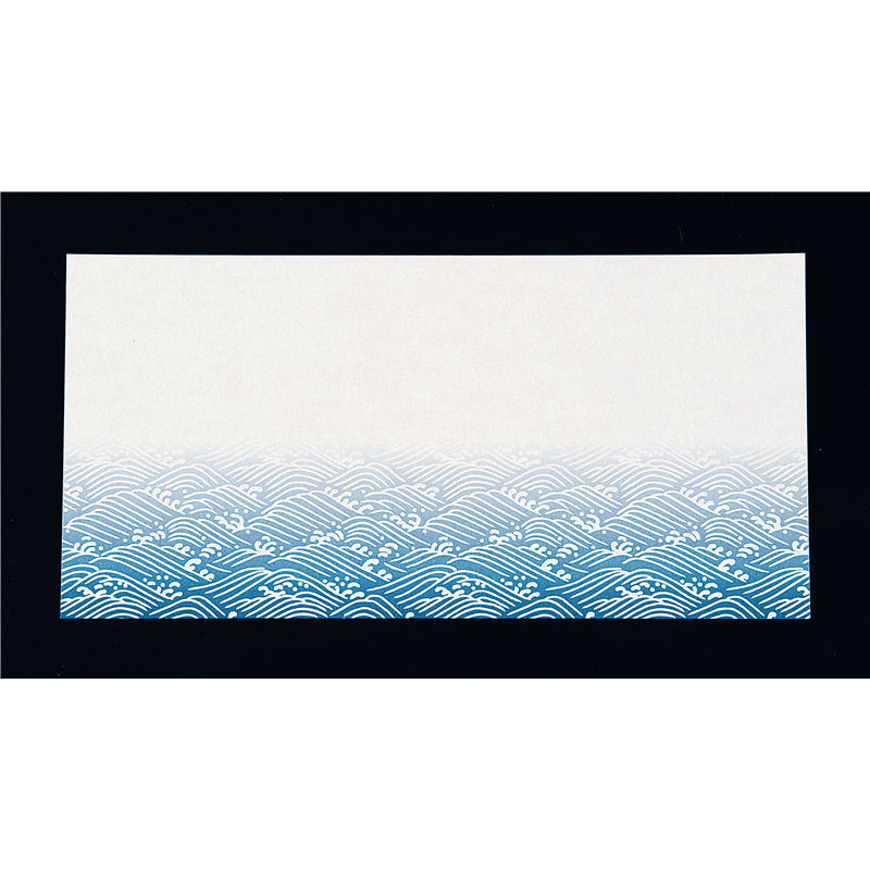 ミニおてもとまっと華かすみ（100枚入） 青海波　MOK-07 1袋（ご注文単位1袋）【直送品】