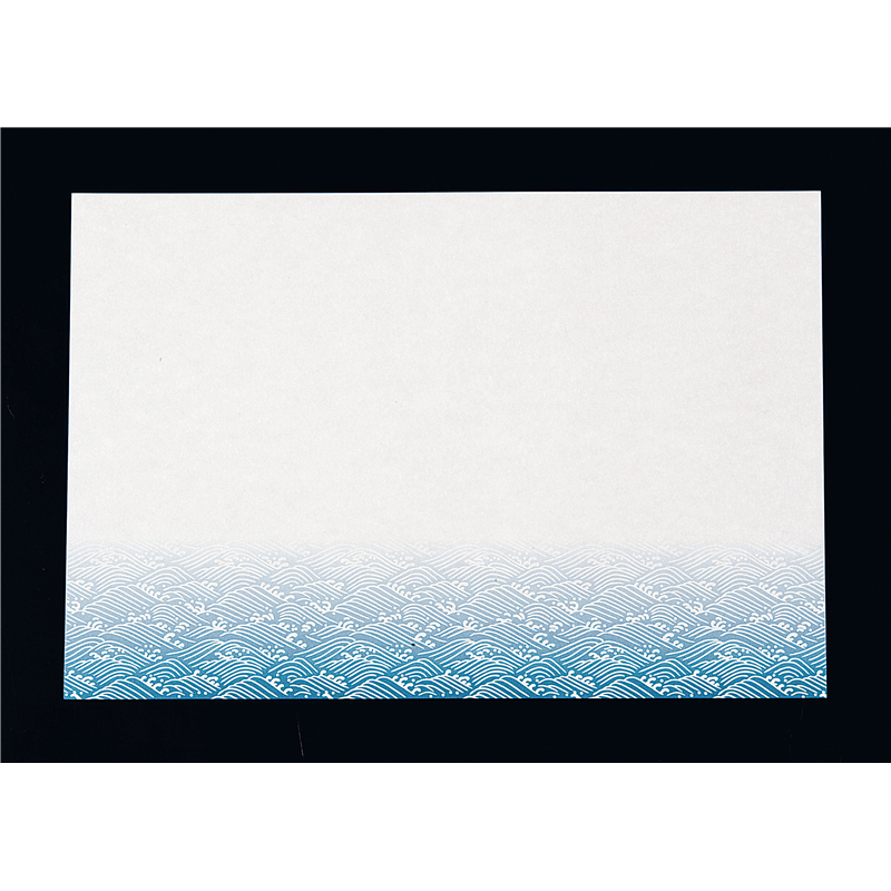 尺三まっと華かすみ（100枚入） 青海波　SAK-07 1袋（ご注文単位1袋）【直送品】