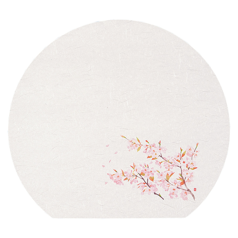 尺3半月四季懐石まっと（50枚入） 桜 1袋（ご注文単位1袋）【直送品】