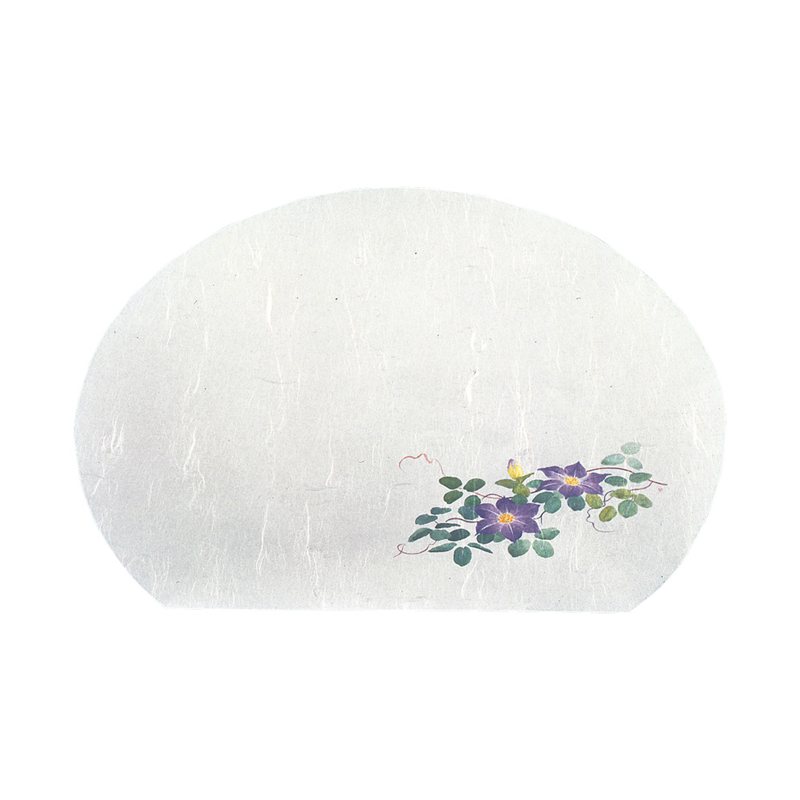 尺3半月四季懐石まっと（50枚入） 鉄線 1袋（ご注文単位1袋）【直送品】