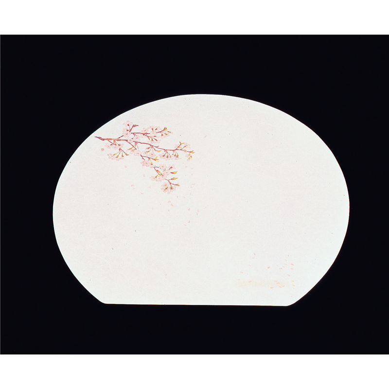 尺3半月枯淡懐石まっと（100枚入） 桜 1袋（ご注文単位1袋）【直送品】