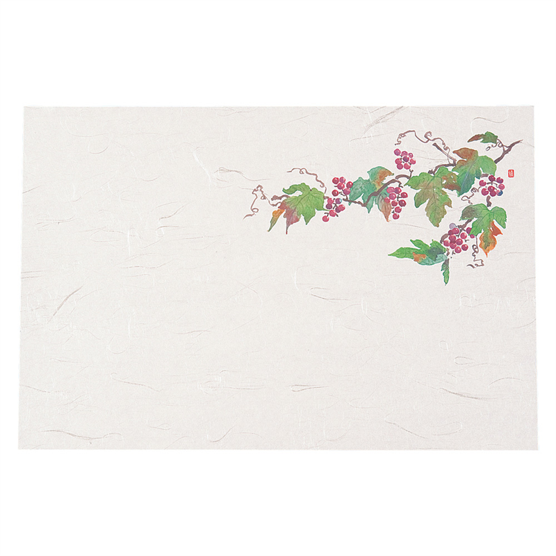 尺3四季懐石まっと（50枚入）　山ぶどう  1袋（ご注文単位1袋）【直送品】