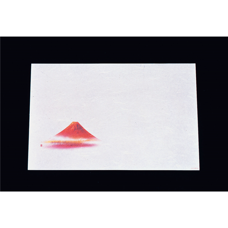 遠赤抗菌和紙　尺3まっと（100枚入） 赤富士　　WS-1 1袋（ご注文単位1袋）【直送品】