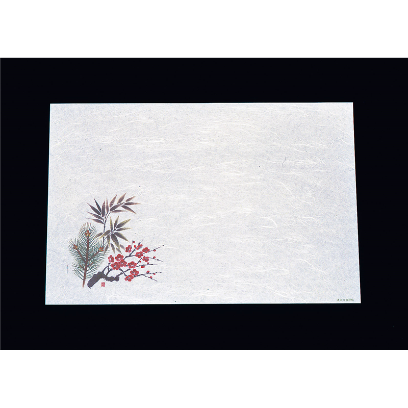 遠赤抗菌和紙　尺3まっと（100枚入） 松竹梅　　WS-7 1袋（ご注文単位1袋）【直送品】