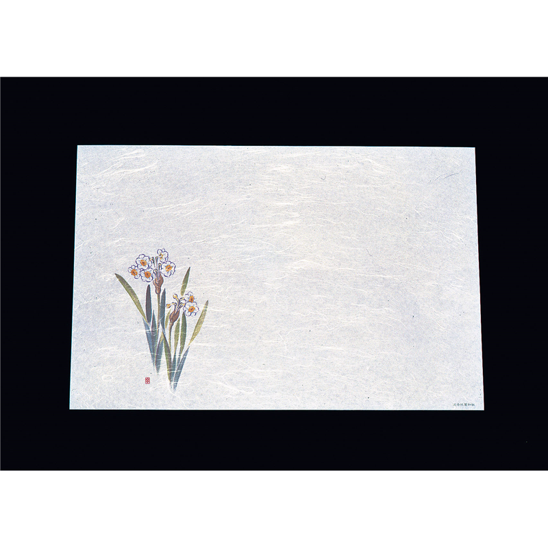 遠赤抗菌和紙　尺3まっと（100枚入） 水仙　　WS-8 1袋（ご注文単位1袋）【直送品】