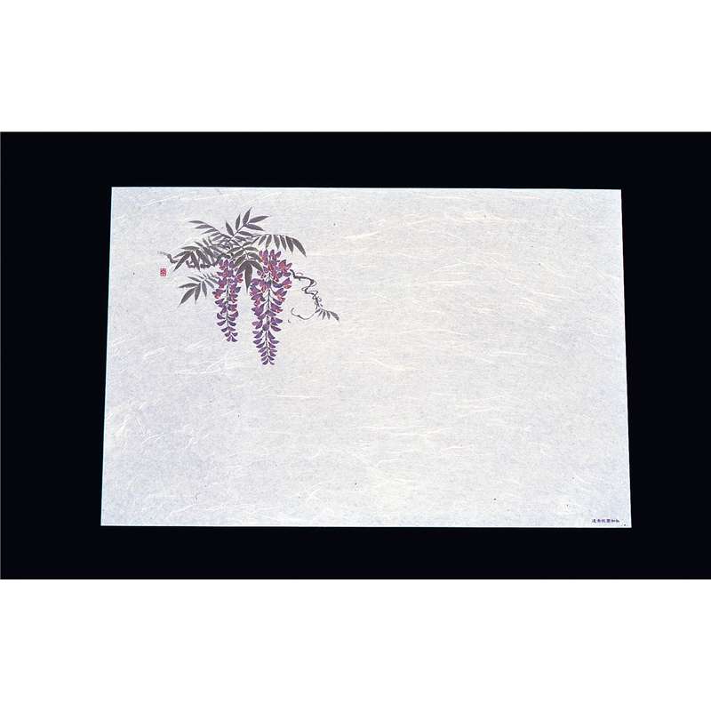 遠赤抗菌和紙　尺3まっと（100枚入） 藤　WS-10 1袋（ご注文単位1袋）【直送品】