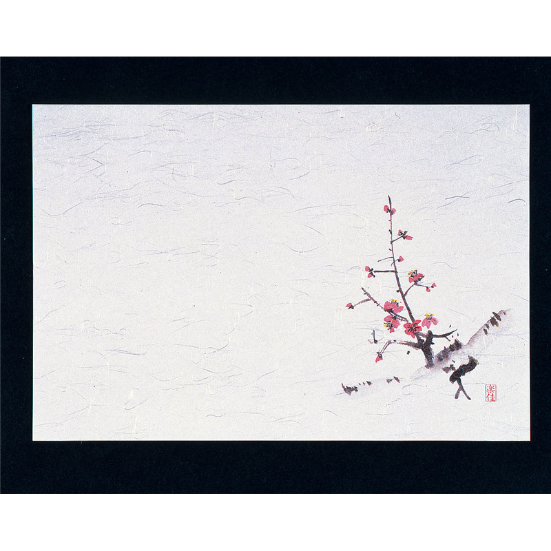 四季紙・千寿（100枚入） 梅　M30-204 1袋（ご注文単位1袋）【直送品】