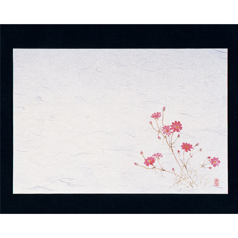 四季紙・千寿（100枚入） 秋桜　M30-212 1袋（ご注文単位1袋）【直送品】