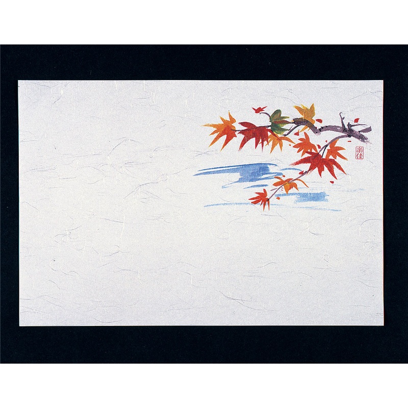 四季紙・千寿（100枚入） もみじ　M30-213 1袋（ご注文単位1袋）【直送品】