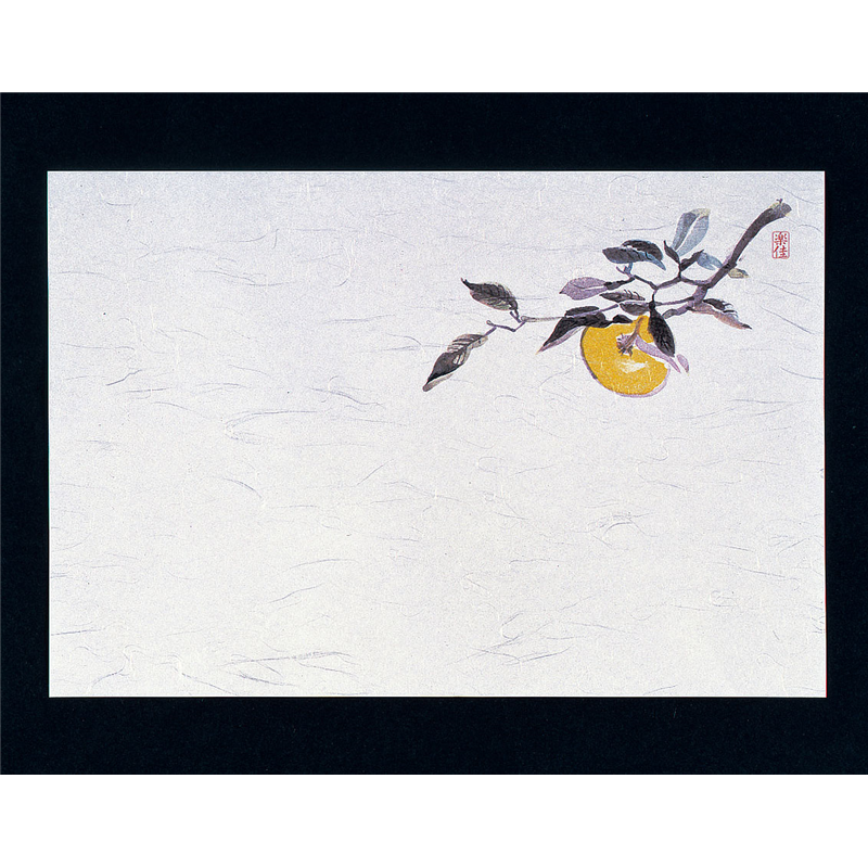 四季紙・千寿（100枚入） ゆず　M30-215 1袋（ご注文単位1袋）【直送品】