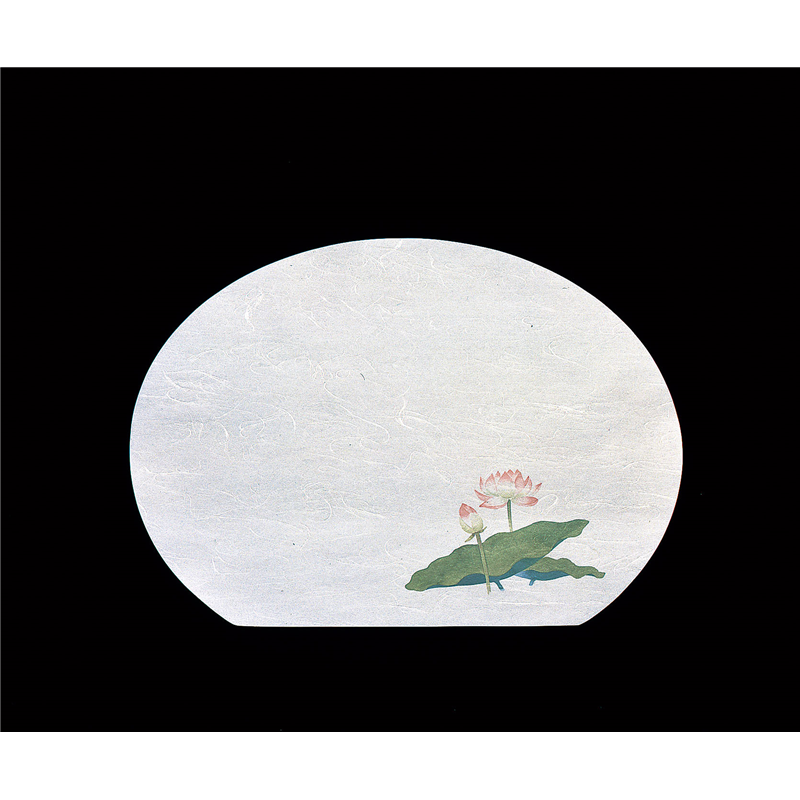 尺3半月・枯淡懐石まっと(100枚入) はす 1袋(ご注文単位1袋)【直送品】