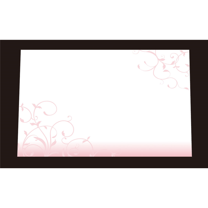 無蛍光紙テーブルマット アラベスクピンク (100枚入)M TE-M13 1袋(ご注文単位1袋)【直送品】