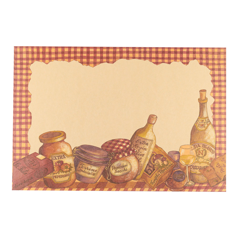 洋風・中華テーブルマット(100枚入) マンジャーレ №509 1袋(ご注文単位1袋)【直送品】