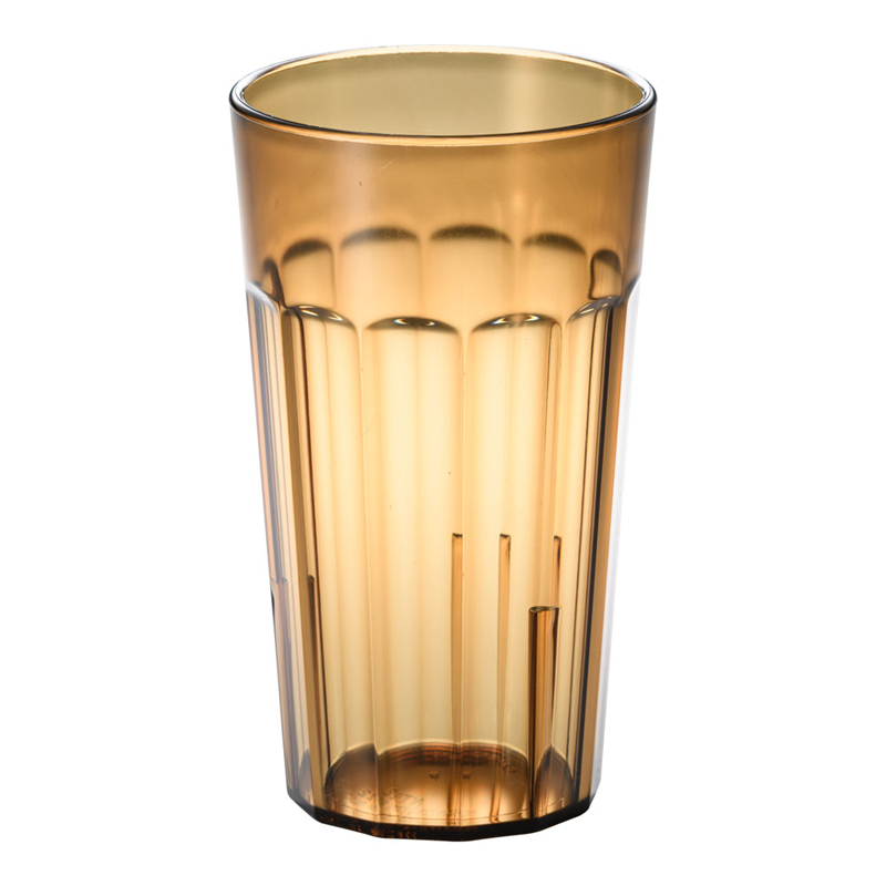 キャンブロアクリルニューポートタンブラー NT12　アンバー 1袋（ご注文単位1袋）【直送品】