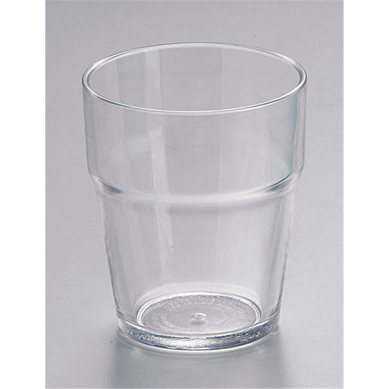 MSコップ スタック K407-1 クリア 1個(ご注文単位1個)【直送品】