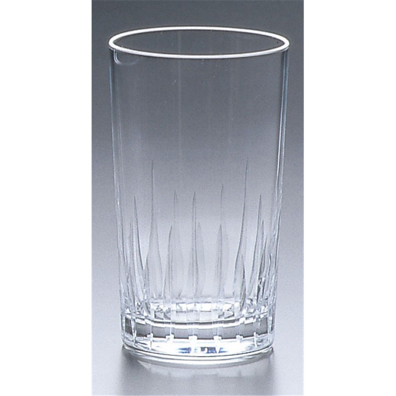 タンブラー・08208HS　71切子 260cc（6ヶ入）K71-08 1箱（ご注文単位1箱）【直送品】