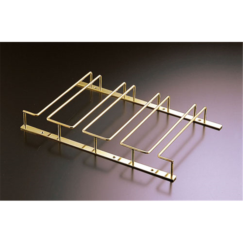 グラスフレーム 4連　24金メッキ 1箱（ご注文単位1箱）【直送品】