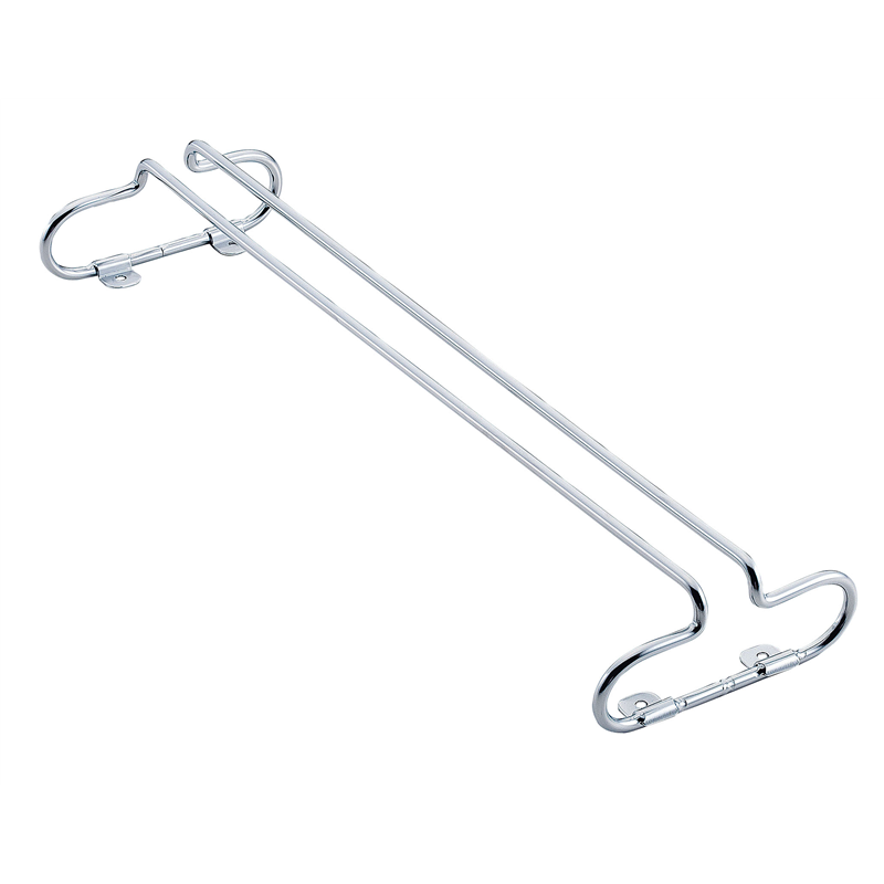 18-8　オーバルグラスハンガー 35cm　YT10008 1袋（ご注文単位1袋）【直送品】