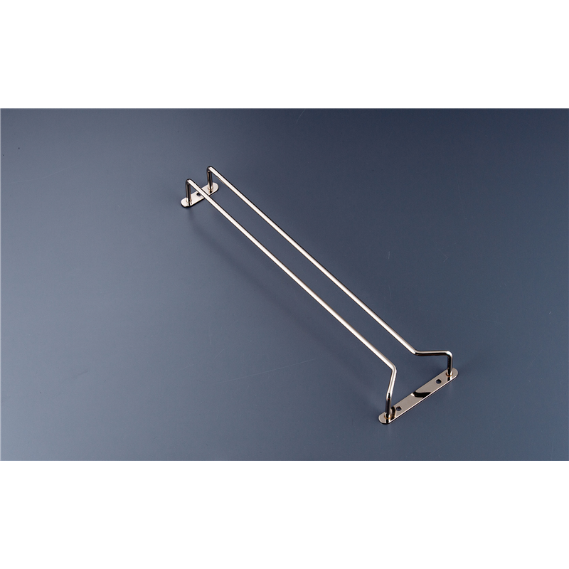 クロームメッキ　グラスハンガー 20インチ 1袋（ご注文単位1袋）【直送品】