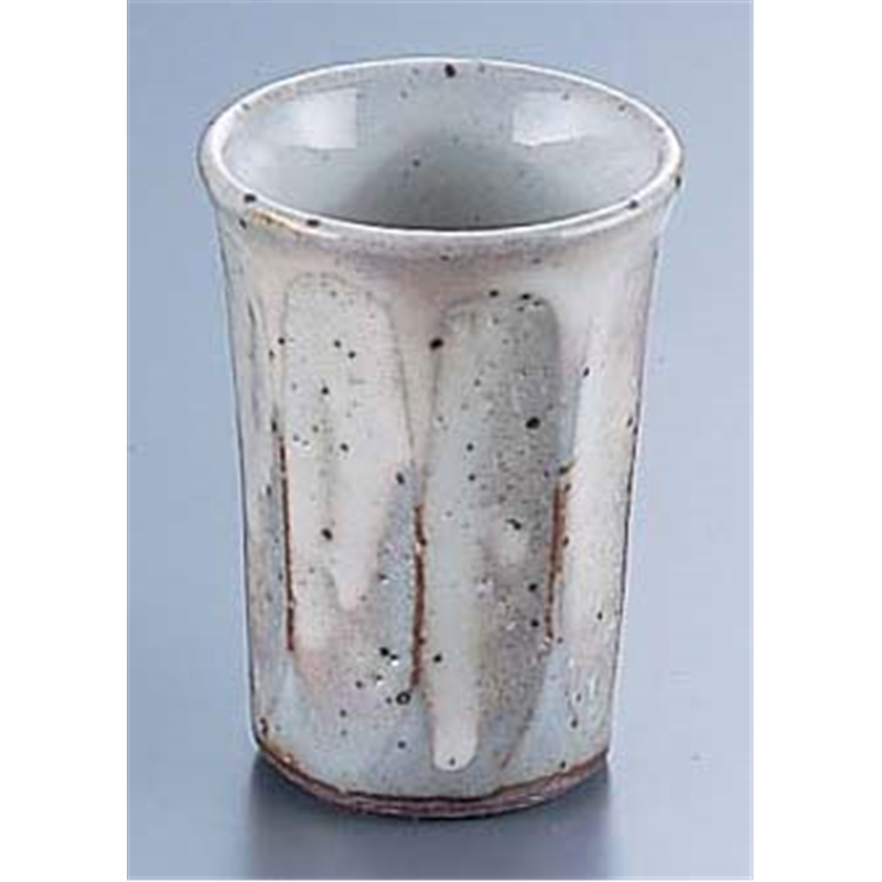 粉引面取冷酒カップ M-114 1個(ご注文単位1個)【直送品】