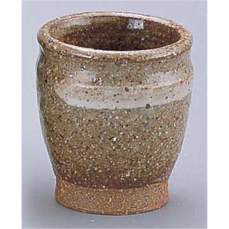 土灰釉ぐい呑 D03-34 1個(ご注文単位1個)【直送品】