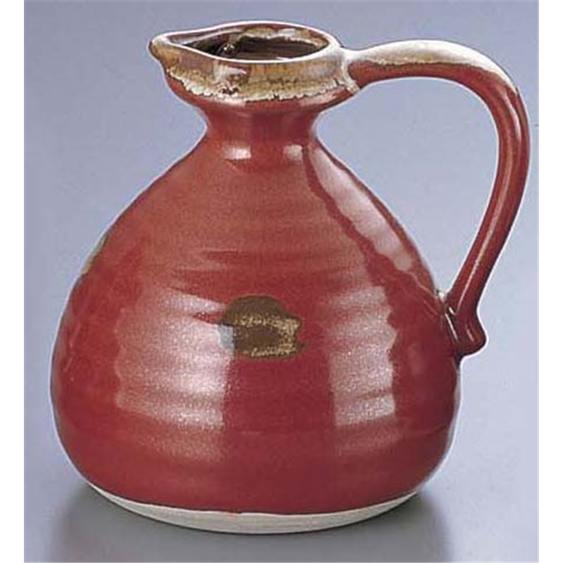 赤手付燗瓶 D03-70　3号 1個（ご注文単位1個）【直送品】