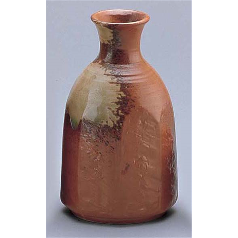 伊賀灰釉八角徳利　小 D03-41 1個（ご注文単位1個）【直送品】