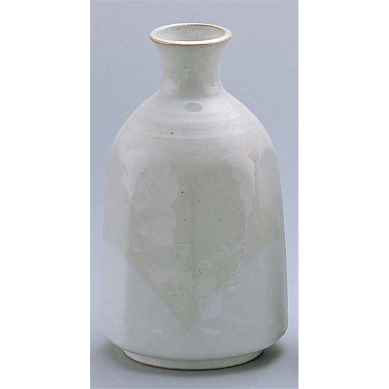 粉引塗分八角徳利　大 D03-43 1個（ご注文単位1個）【直送品】