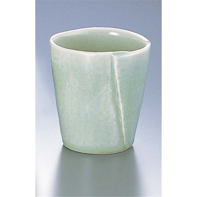 ヒワ青磁戸締カップ　大 D03-02 1個（ご注文単位1個）【直送品】