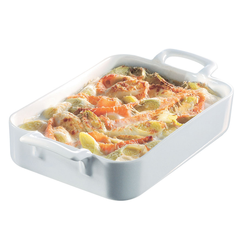 レヴォル レクタンギュラーディッシュ 19cm 616952 ホワイト 1個(ご注文単位1個)【直送品】