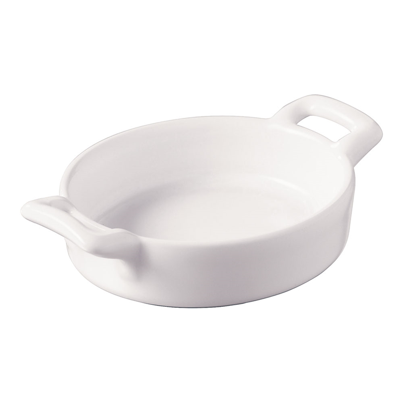 レヴォル ミニクレムブリュレディッシュ 7.5cm 619109ホワイト 1個(ご注文単位1個)【直送品】